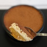 Tiramisu at Plant A Pizza in Ghent