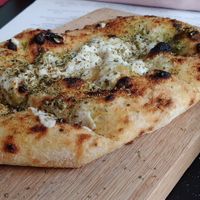 Cheesy garlic bread at Plant A Pizza in Ghent