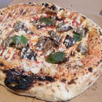 eggplant parmigiana at Plant A Pizza in Ghent