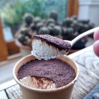 Bought some tiramusu as take away at Plant A Pizza in Ghent