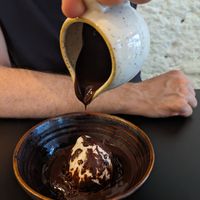 Dame Blanche at Plant A Pizza in Ghent