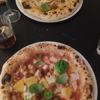 Amai hawaii and pumpkin at Plant A Pizza in Ghent