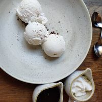 Dame blanche at Plant A Pizza in Ghent