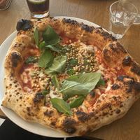 Pimped margherita  at Plant A Pizza in Ghent