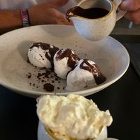 Dame Blanche at Plant A Pizza in Ghent