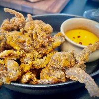 De fantastische Magic Fried Mushwings at Plant A Pizza in Ghent