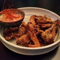 Mushroom side at Plant A Pizza in Ghent