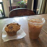   at Orange Cat Coffee Co. in Lewiston