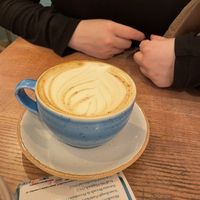 Cinnamon chai  at Ethical Bean Company in East London
