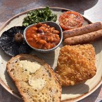 Full Vegan English ⭐️⭐️⭐️⭐️⭐️  at Ethical Bean Company in East London