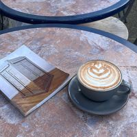 Cinnamon chai latte  at Ethical Bean Company in East London