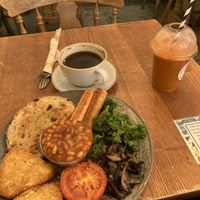   at Ethical Bean Company in East London