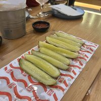 Stupid pickles  at Slow Boat Brewery in Beijing