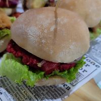Veggie Burguer at A Saia de Carolina in Ourense
