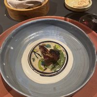 Surf and turf (seaweed and mushroom)  at De Nieuwe Winkel in Nijmegen