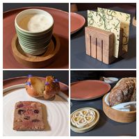 The beginning courses. You'll get more bread if you wish at De Nieuwe Winkel in Nijmegen