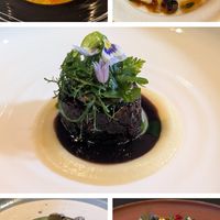 Rounding it off with the radish 'steak' and 2 dessert courses. at De Nieuwe Winkel in Nijmegen