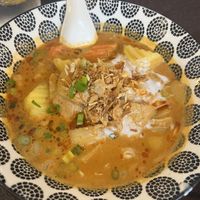 Massaman curry  at Tuktuk in Basel