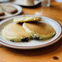 Half stack  at Polly's Pancake Parlor in Sugar Hill
