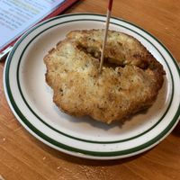 Potato pancake  at Polly's Pancake Parlor in Sugar Hill