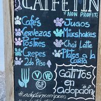 V, veggie and gf opt  at Catfetín in Cusco