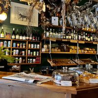 adorable bar area  at Morning Magpie - Maggie's in Dunedin