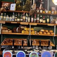 breads and rolls and booze  at Morning Magpie - Maggie's in Dunedin