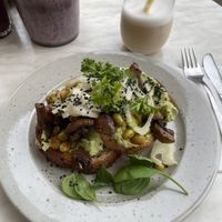 Vegan Brekkie  at Home of Franziska in Budapest