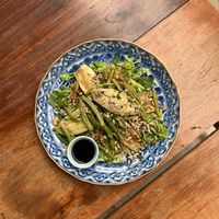 Roasted Veggie & Orzo Salad at Pilgrim in Kampot