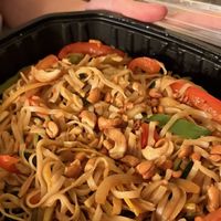 Vegan Asian noodles  at Good Earth Market in Clarksville