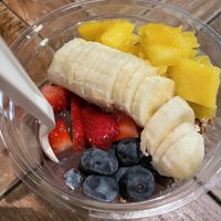Açai bowl  at Base V Juicery - Via dei Neri in Florence