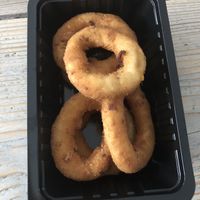 Onionrings  at Snackpoint De Gans in Goes