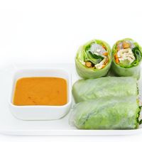 Vegan Spring Rolls at Thai Cafe  in Siloam Springs