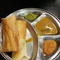 Spinach dosa at Vegano in Bremen