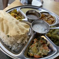 Thali India  at Vegano in Bremen