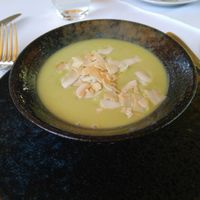 Kokos-Limettensuppe at Mürset in Aarau