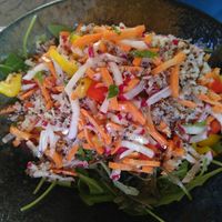 Quinoa-Bowl at Mürset in Aarau