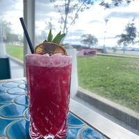 Malibu mai tai at The Kingfish in Newcastle