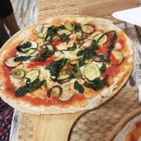 Another pizza at Go Vegan Cafe in Phuket