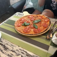 And even a pizza!!  at Go Vegan Cafe in Phuket