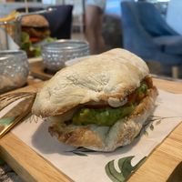 Avocado panini , so good  at Go Vegan Cafe in Phuket