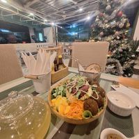 delicious falafel bowl #Veganuary at Go Vegan Cafe in Phuket