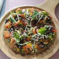 Pizza at Go Vegan Cafe in Phuket