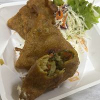 Best samosas I’ve ever had!  at Go Vegan Cafe in Phuket