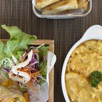 Mac & cheese  at Go Vegan Cafe in Phuket