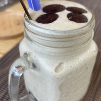 Chocolate chip cookie dough smoothie   at Go Vegan Cafe in Phuket
