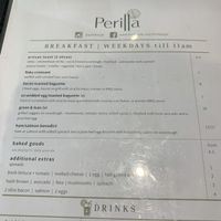 Breakfast (7AM @ 11AM) at Perilla in North Ryde