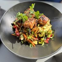 Tempeh & Spicy Noodel Salad  at Local Ocean Seafoods in Newport