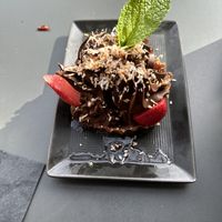 Avocado Chocolate MusseTart  at Local Ocean Seafoods in Newport