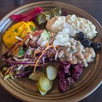 Salad bits at Wisso's in Tarbes